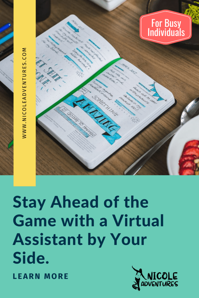 Drowning in work? Stay ahead of the game with a Virtual Assistant by Your Side. A great solution for busy entrepreneurs.